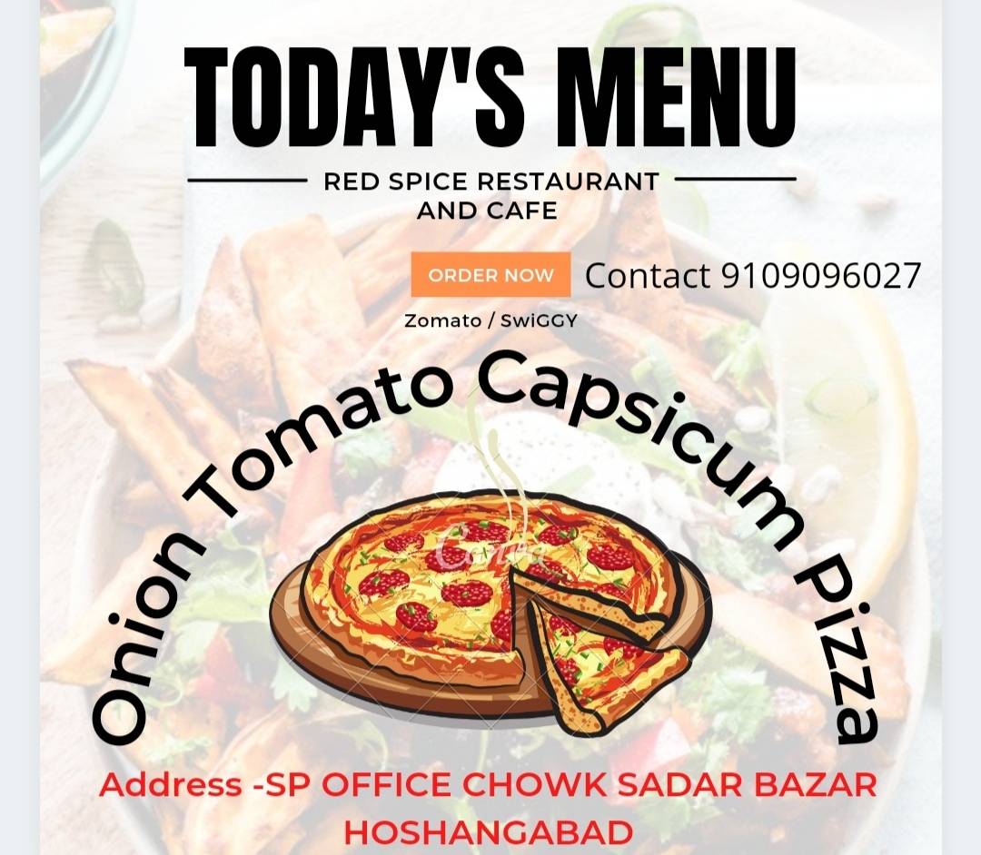 Red Spice Restaurant & Cafe menu