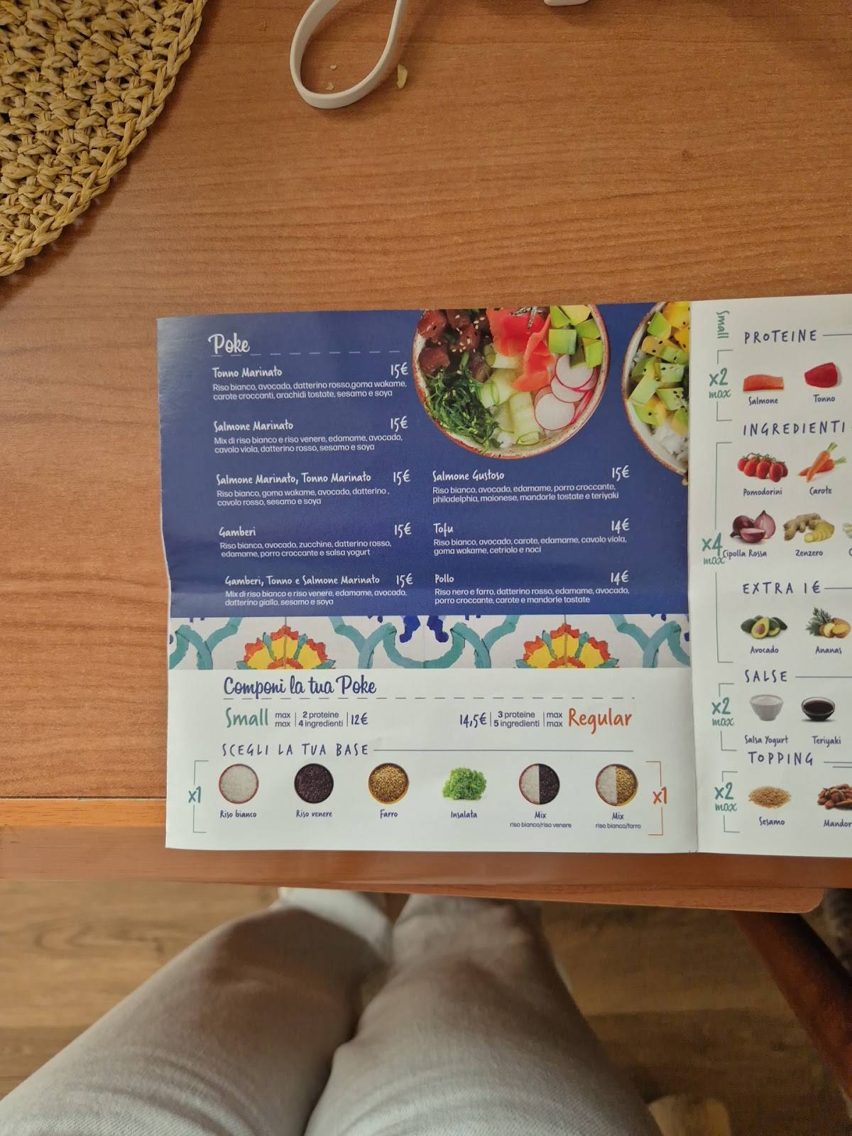 Menu di Ammare - Poke e Panini di Mare 