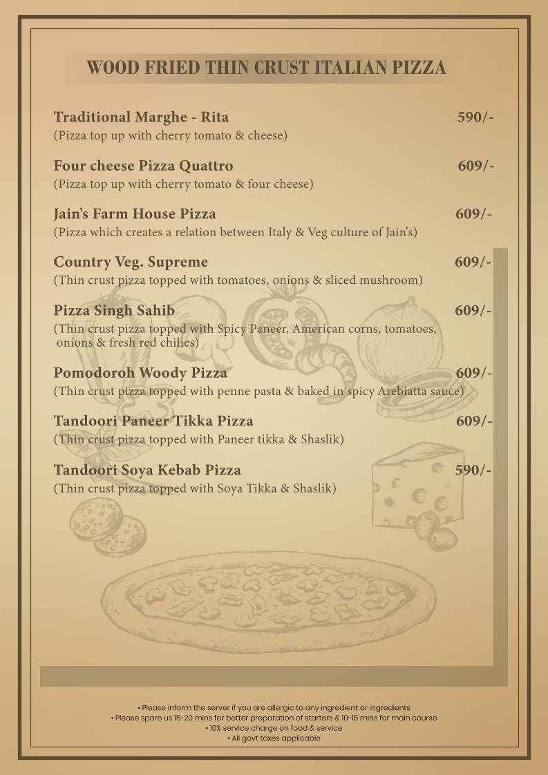 Bell Pepperz menu