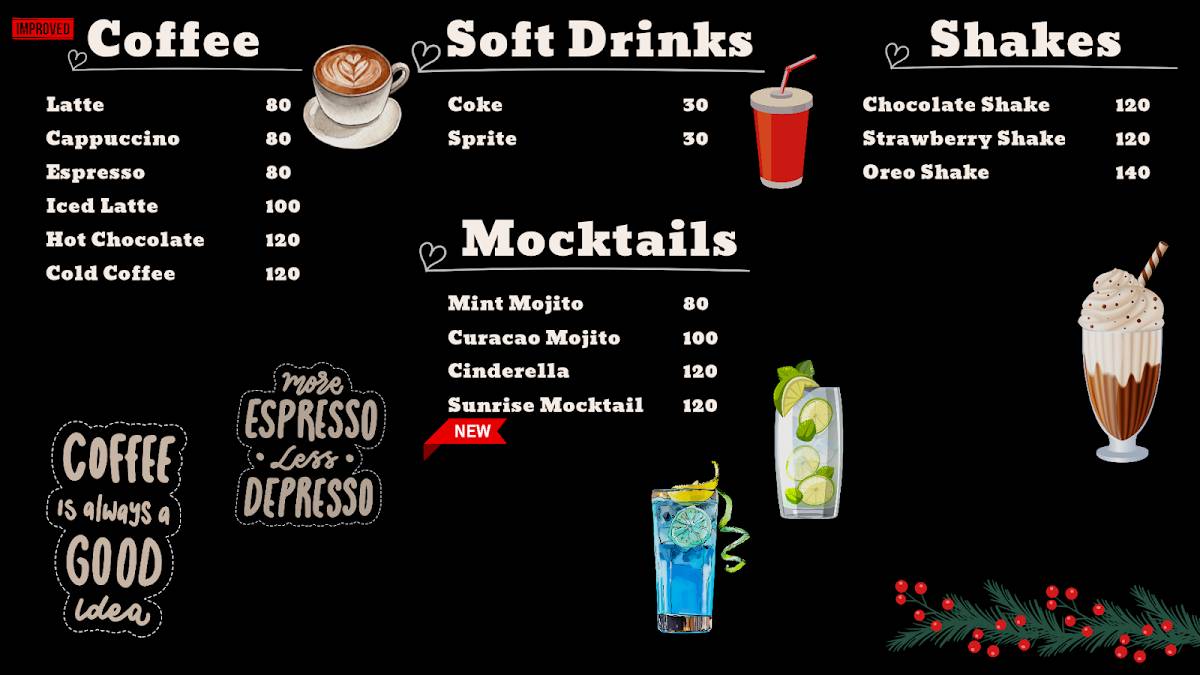 Cafe49 menu