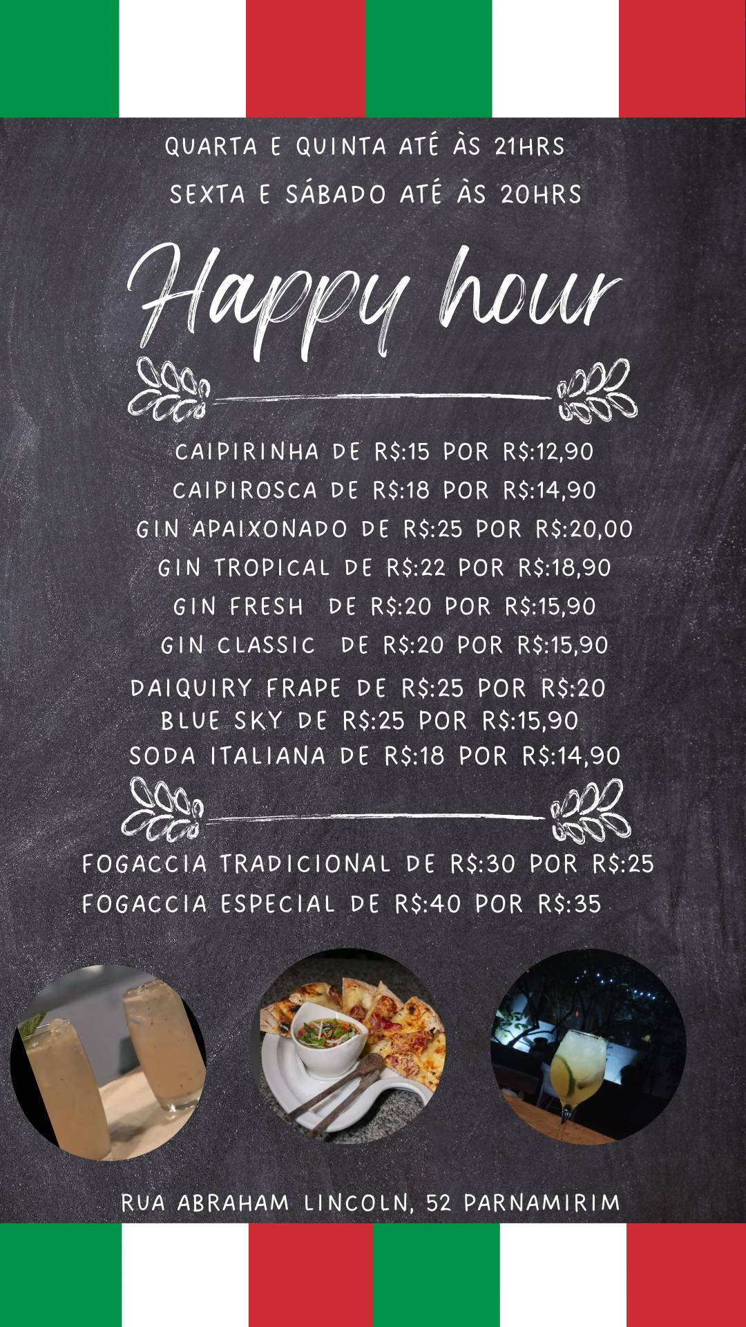 Capri Pizzaria e Bar cardápio
