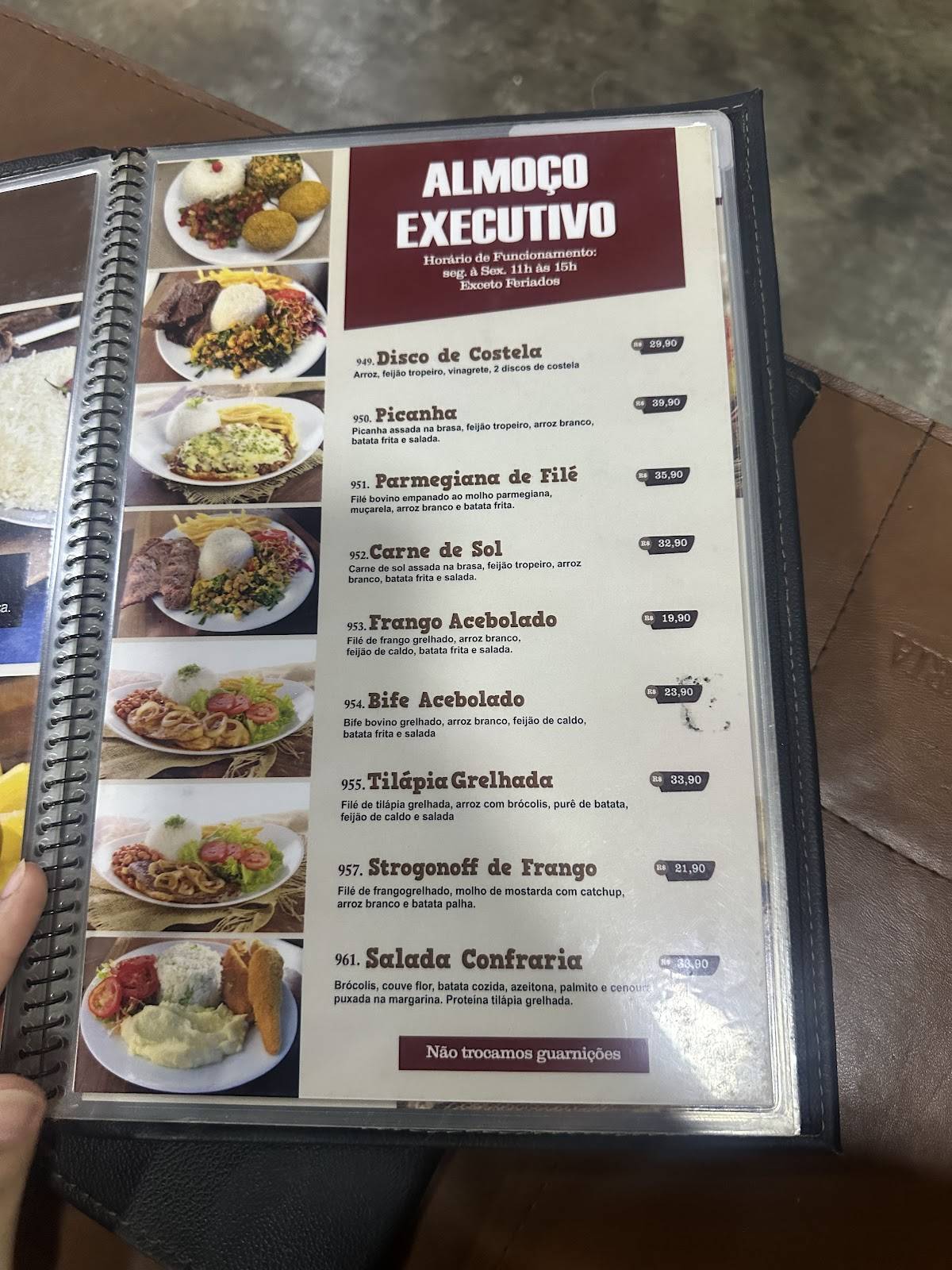 Confraria da Carne cardápio
