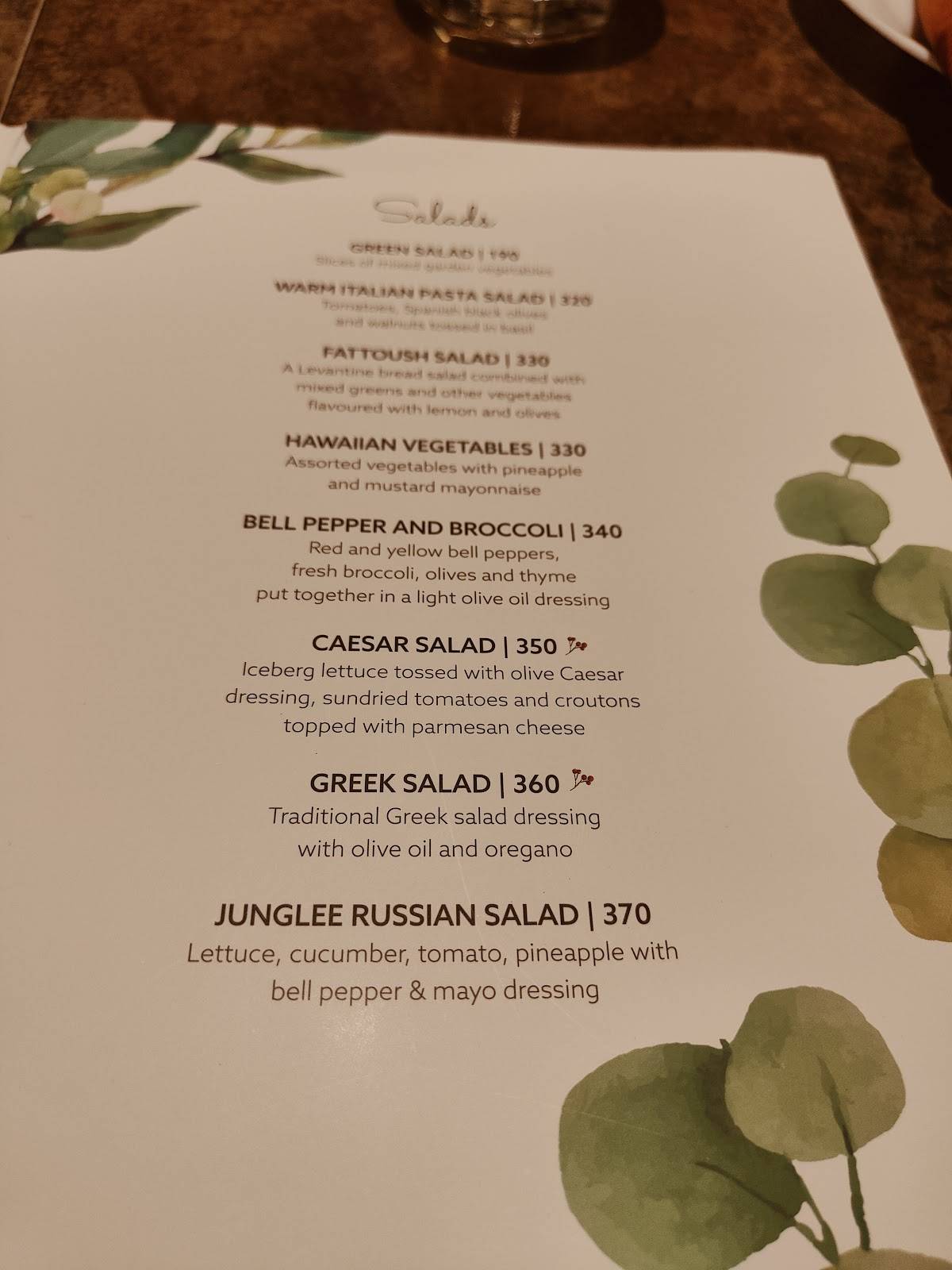 Curry Twist menu