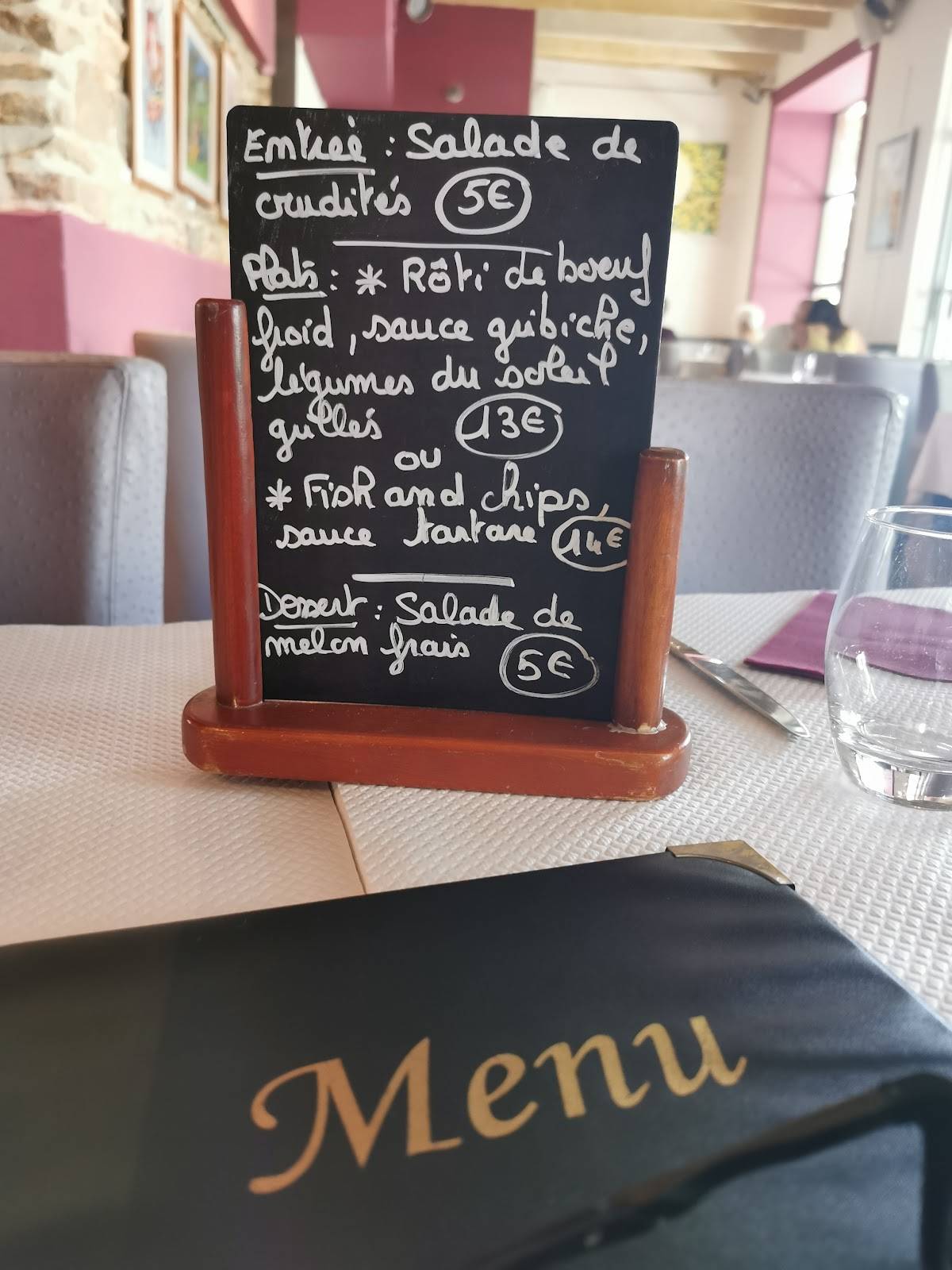 Menu de Ever'in
