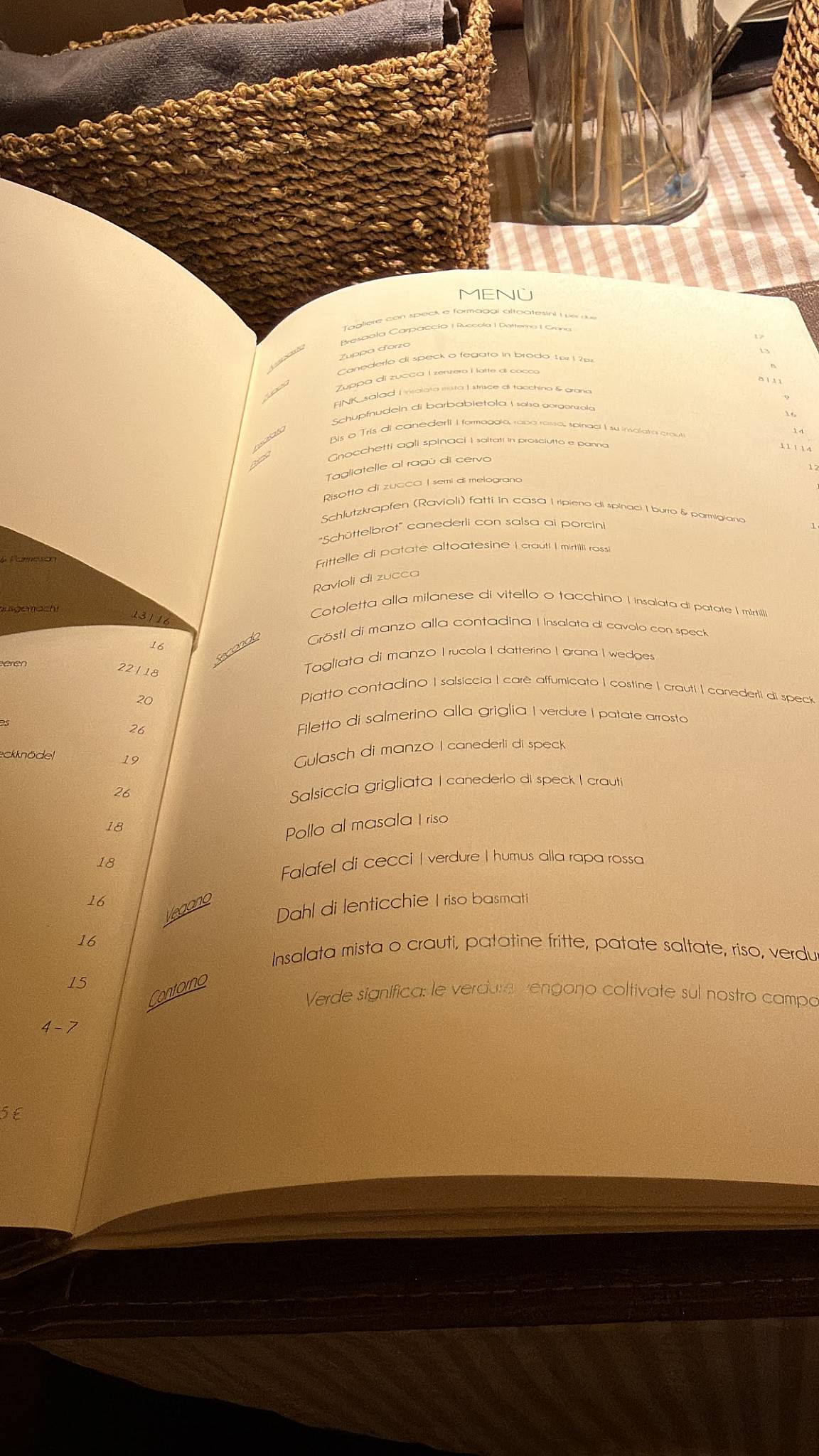 Menu di Fink Gasthaus 