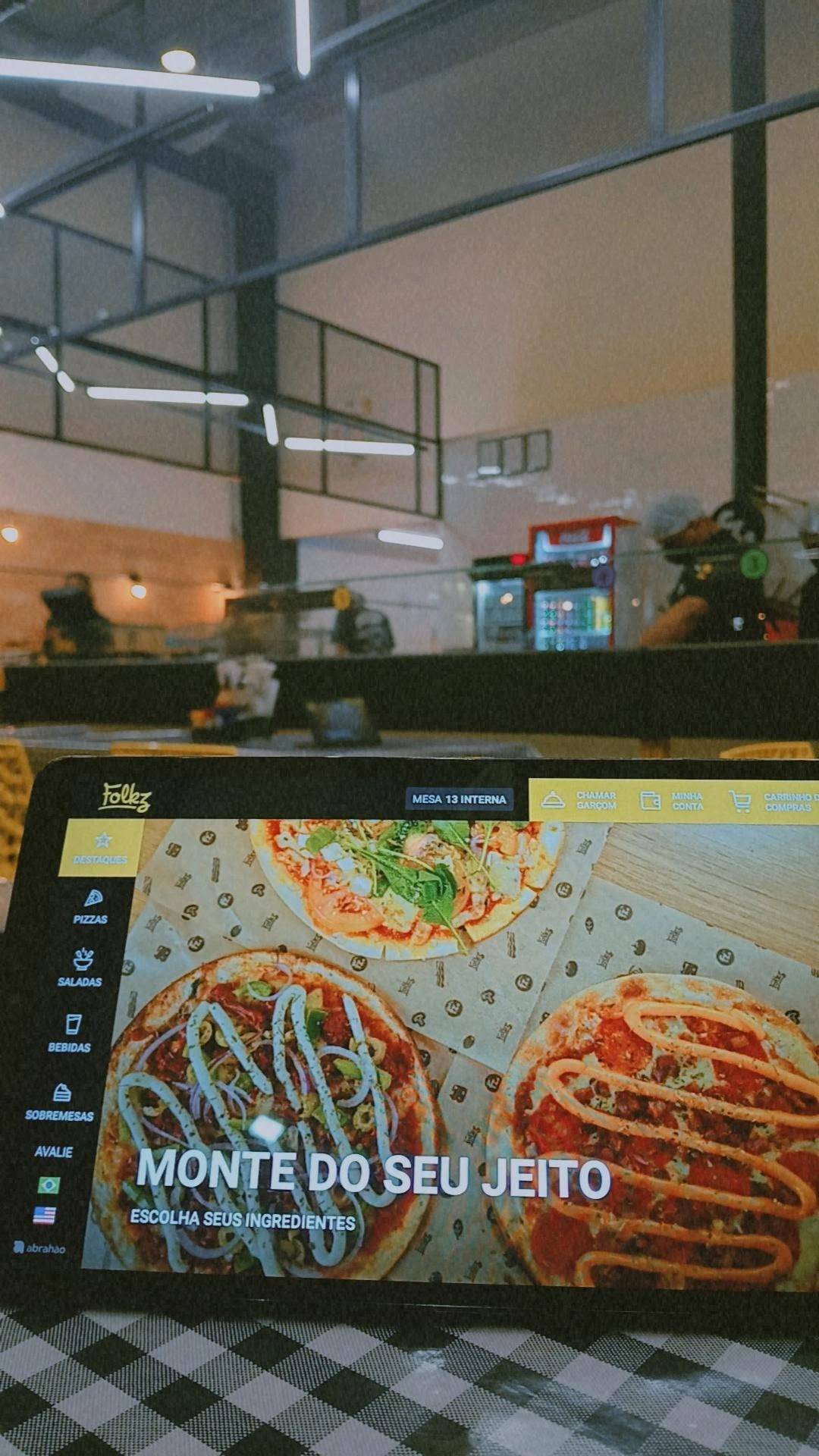 Folkz Pizzas & Saladas cardápio