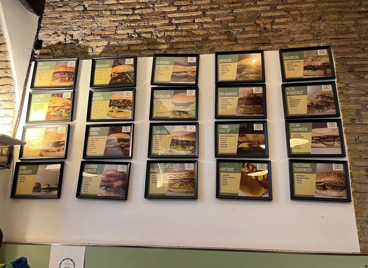 Menu di Fonzie the Burger's House Via Catanzaro 