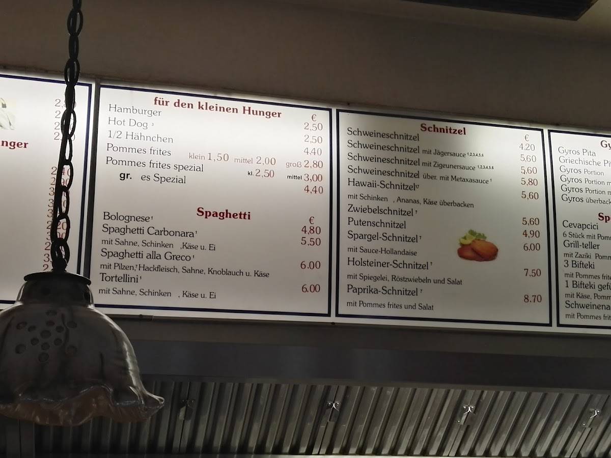 Speisekarte von Grill-Room restaurant, Duisburg