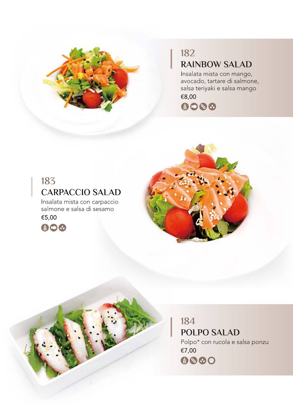 Menu di Haru Sushi 
