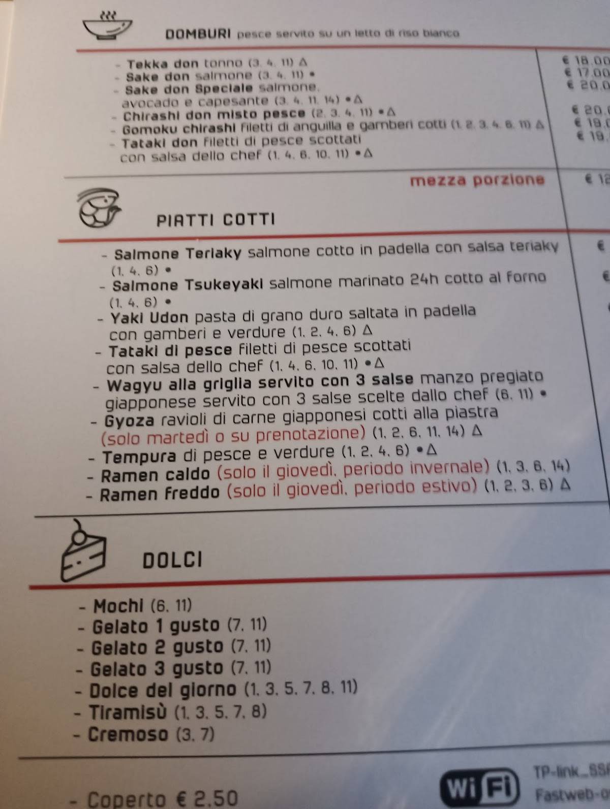 Menu di Hiro 10 
