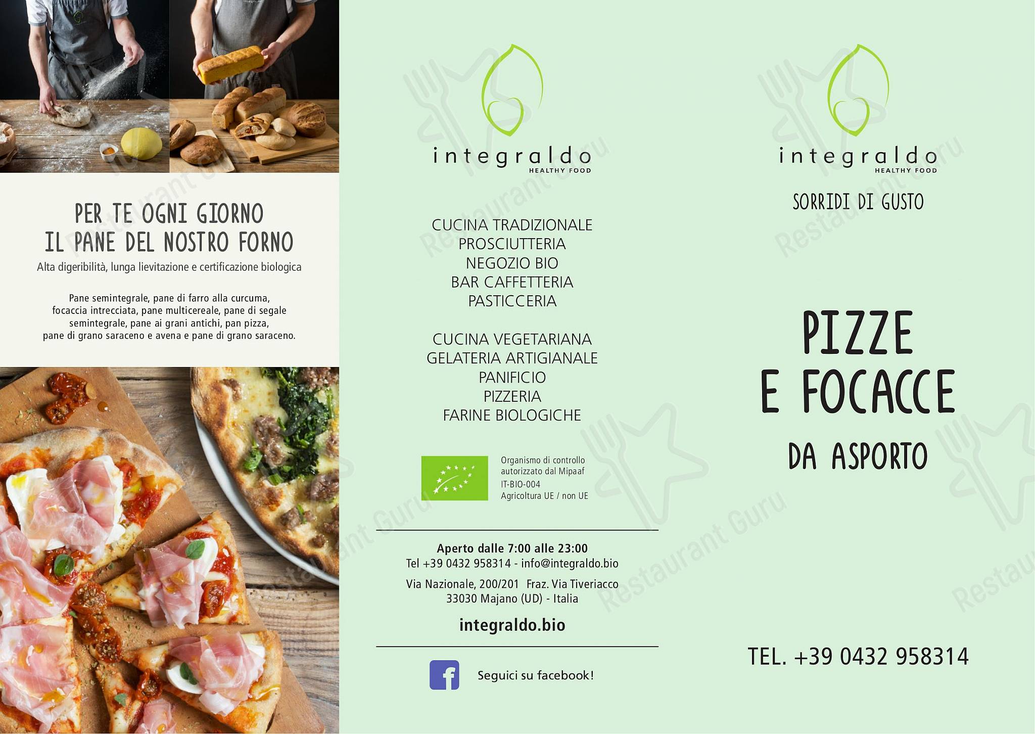 Integraldo in Majano - Vegan Menu