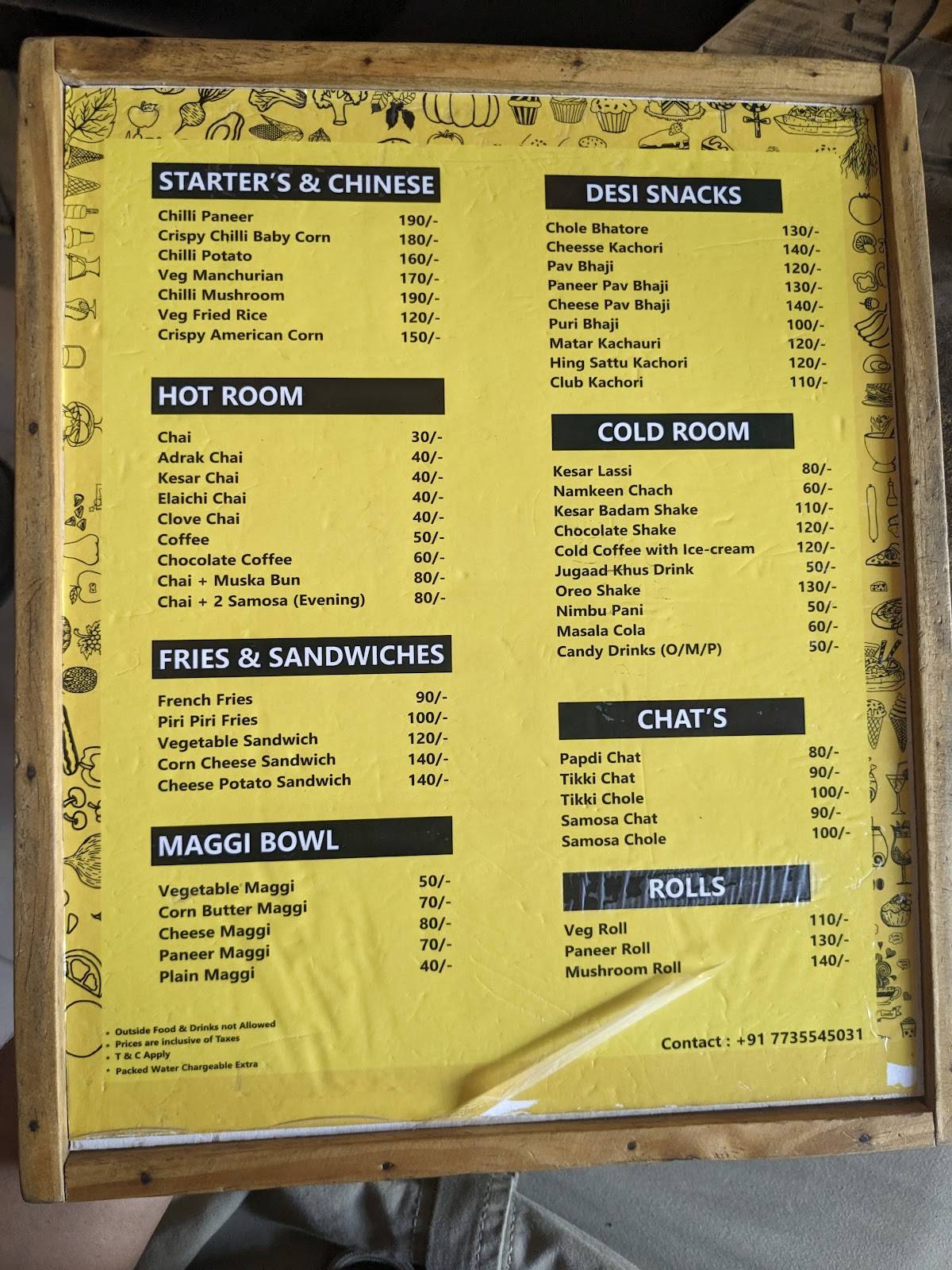 JUGAAD JN. Patia KiiT menu