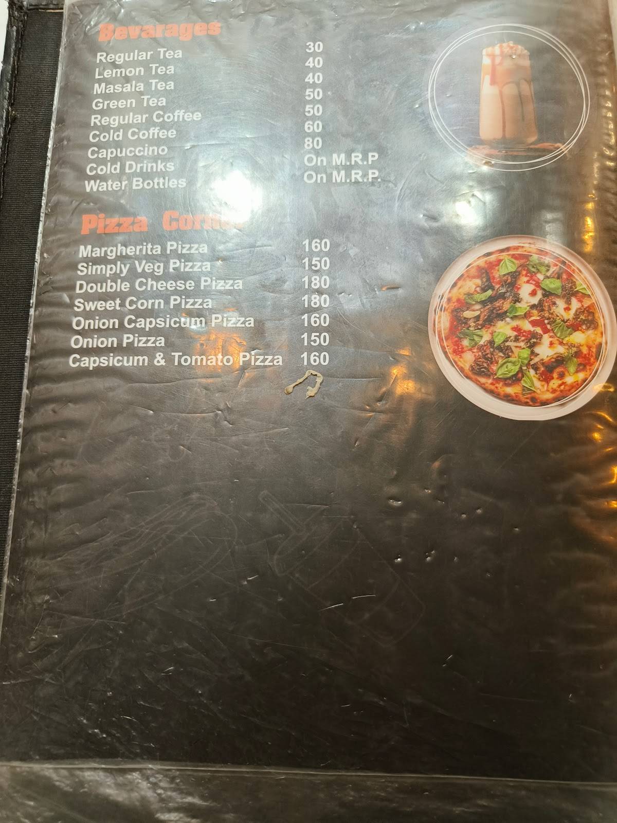 Jain restro & cafe menu