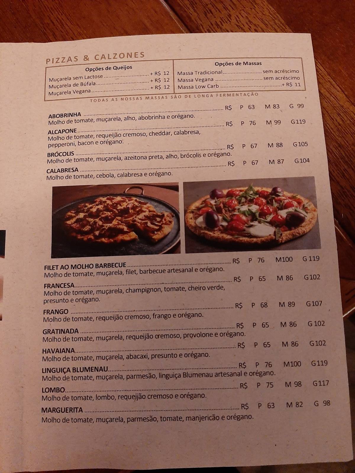 Jolly Restaurante e Pizzaria cardápio