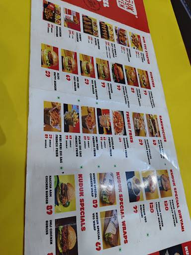 Kuduk Chicken Integral University menu