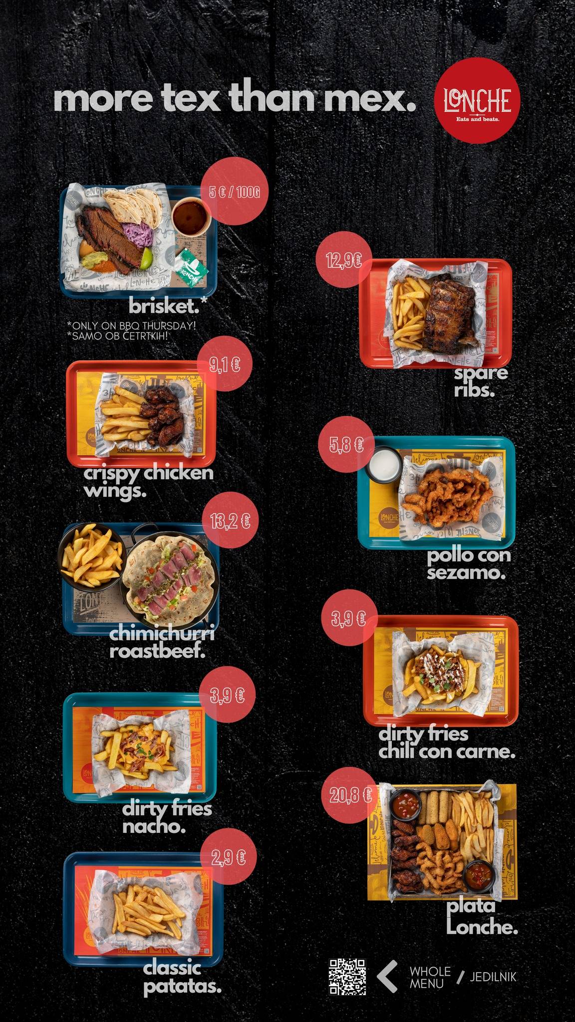 Menu di LONCHE Street Diner 