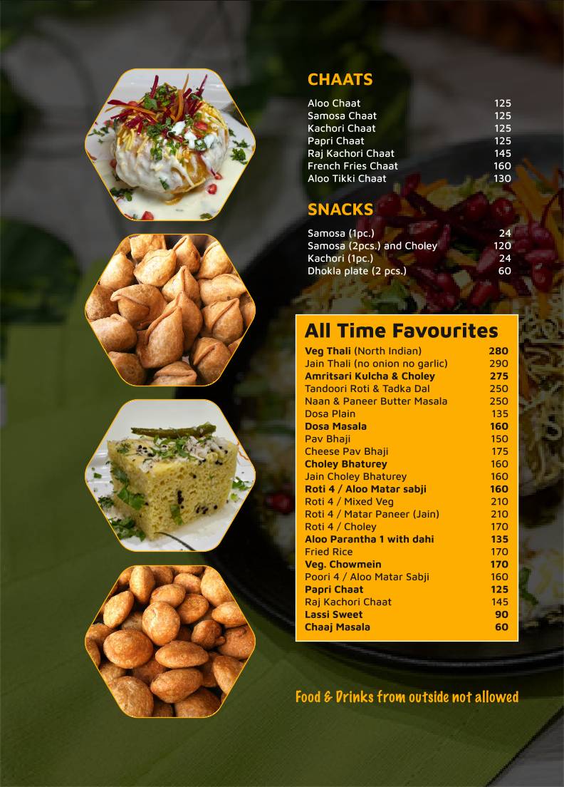 Laddoo Gopal - Salugara menu