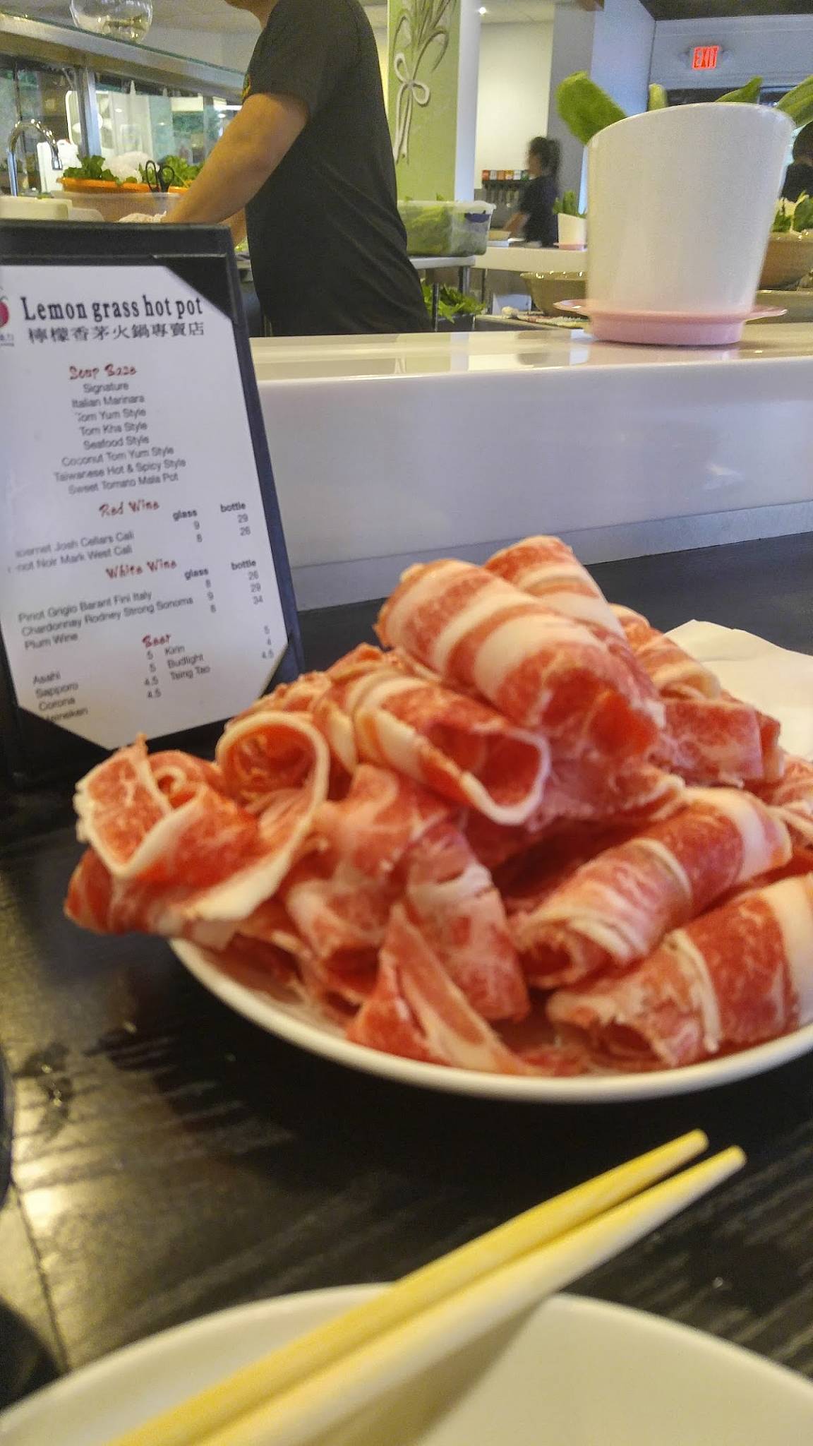 Menu at Lemongrass Hot Pot restaurant, Boca Raton
