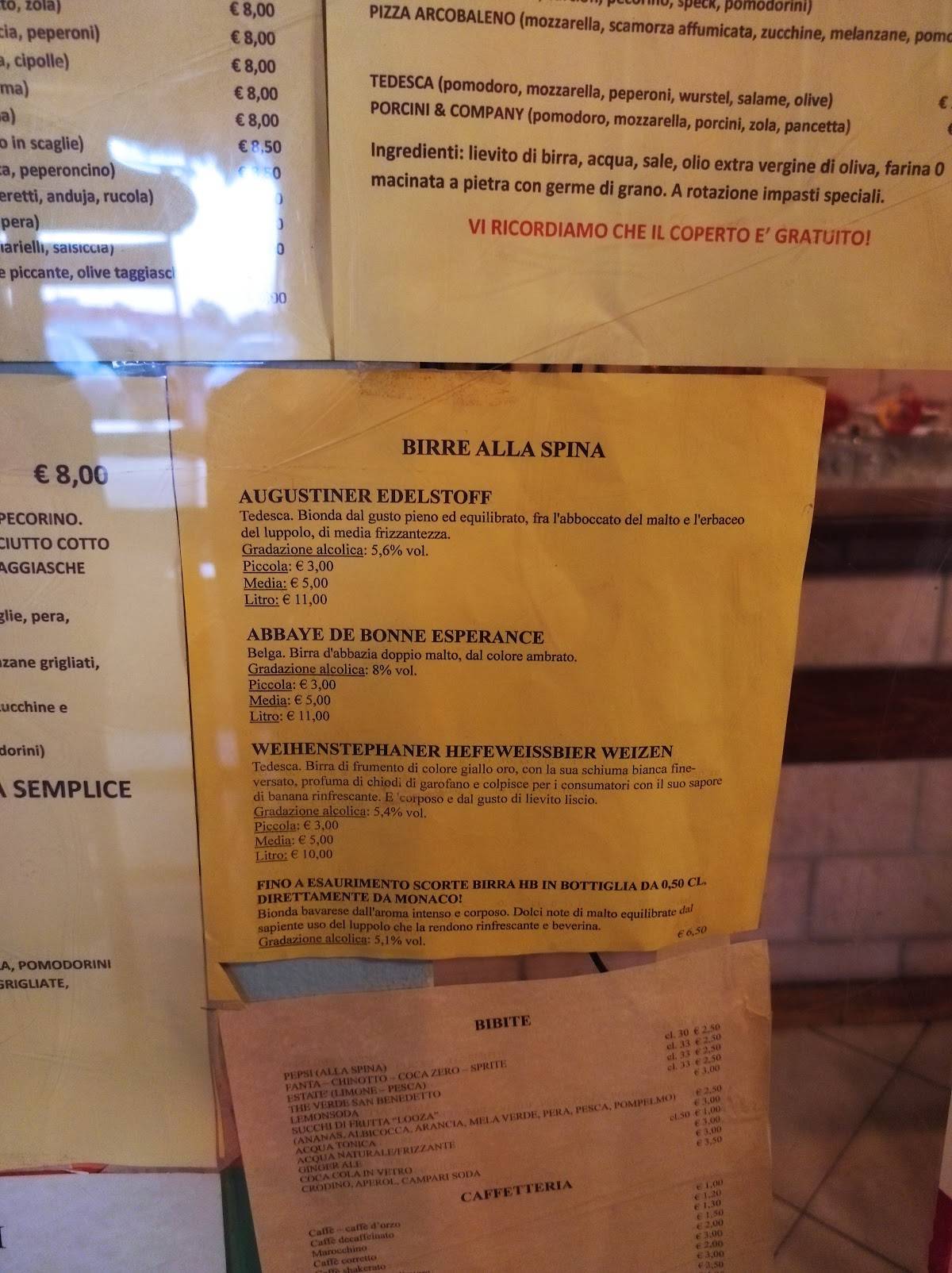 Menu di Leonardo Cafè 