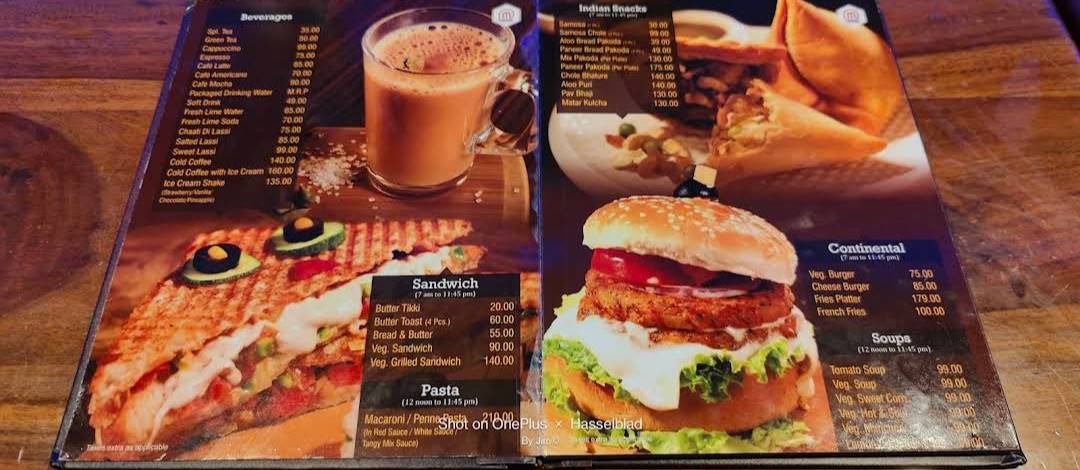 Mannat Haveli Murthal menu