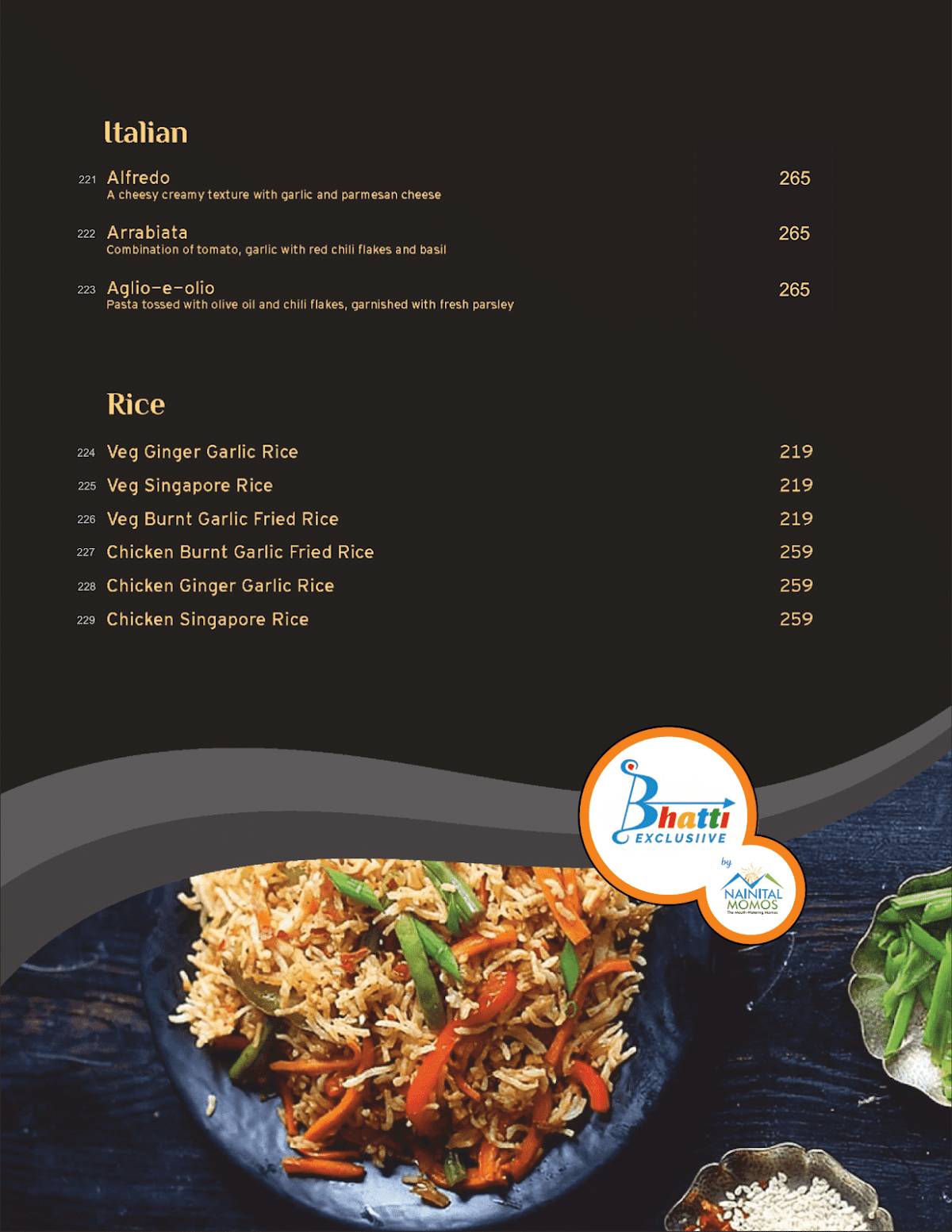 Nainital Momos - Multigrain momos menu