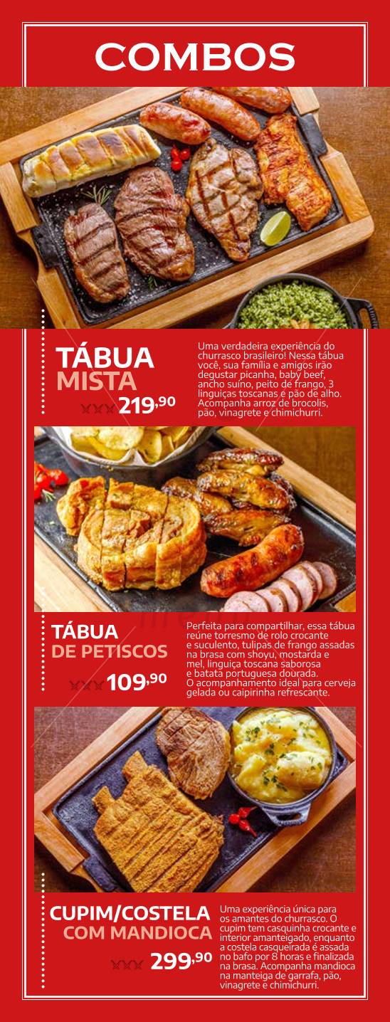 Picanharia dos Amigos - Campo Belo cardápio