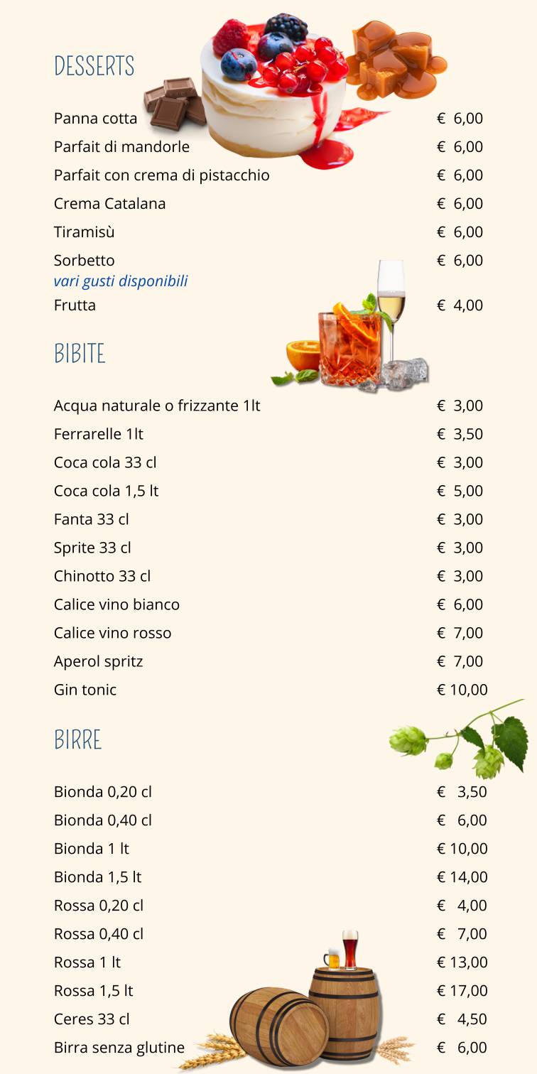 Menu di Pivo 