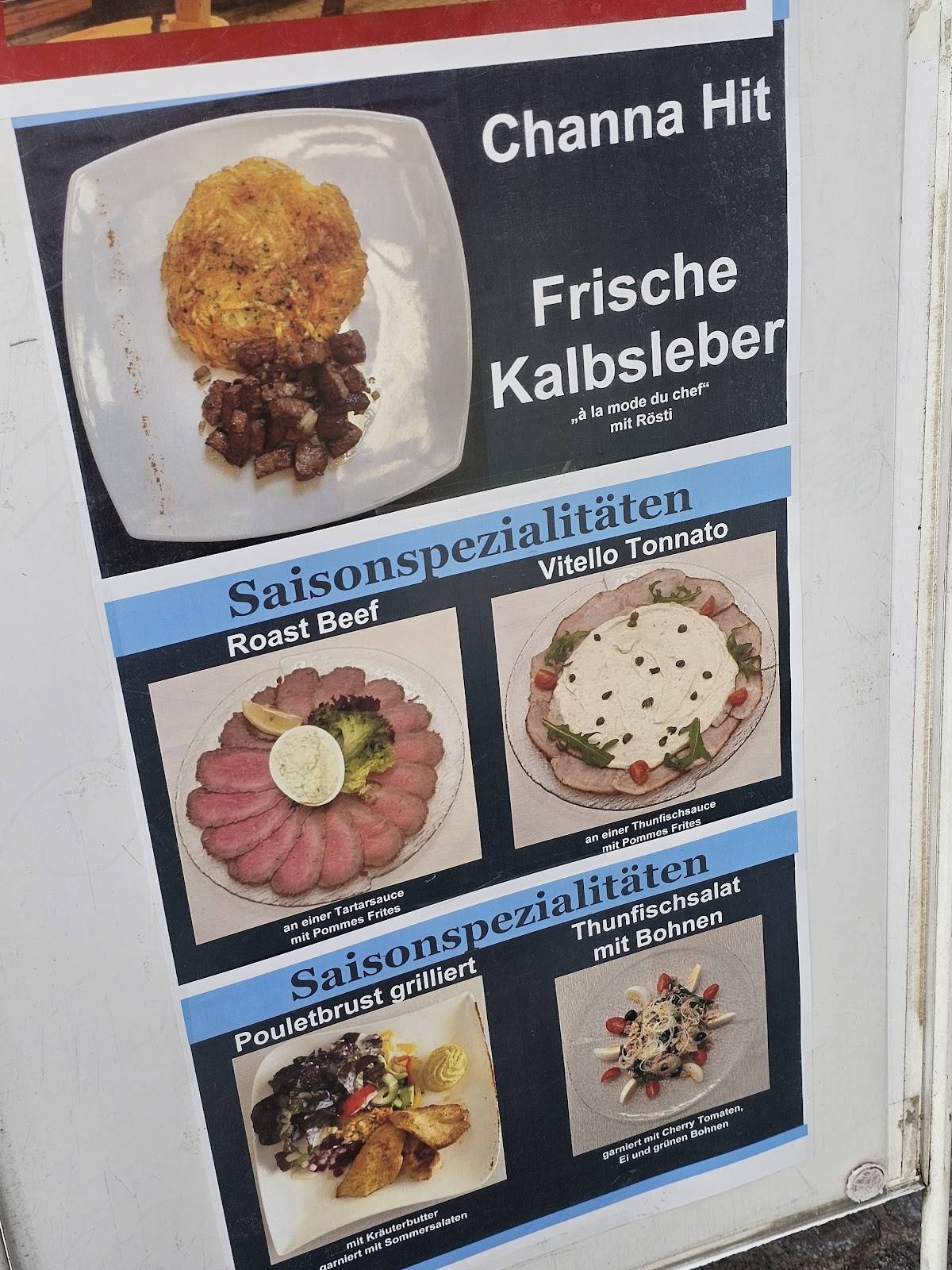 Menu di Channa Brig 