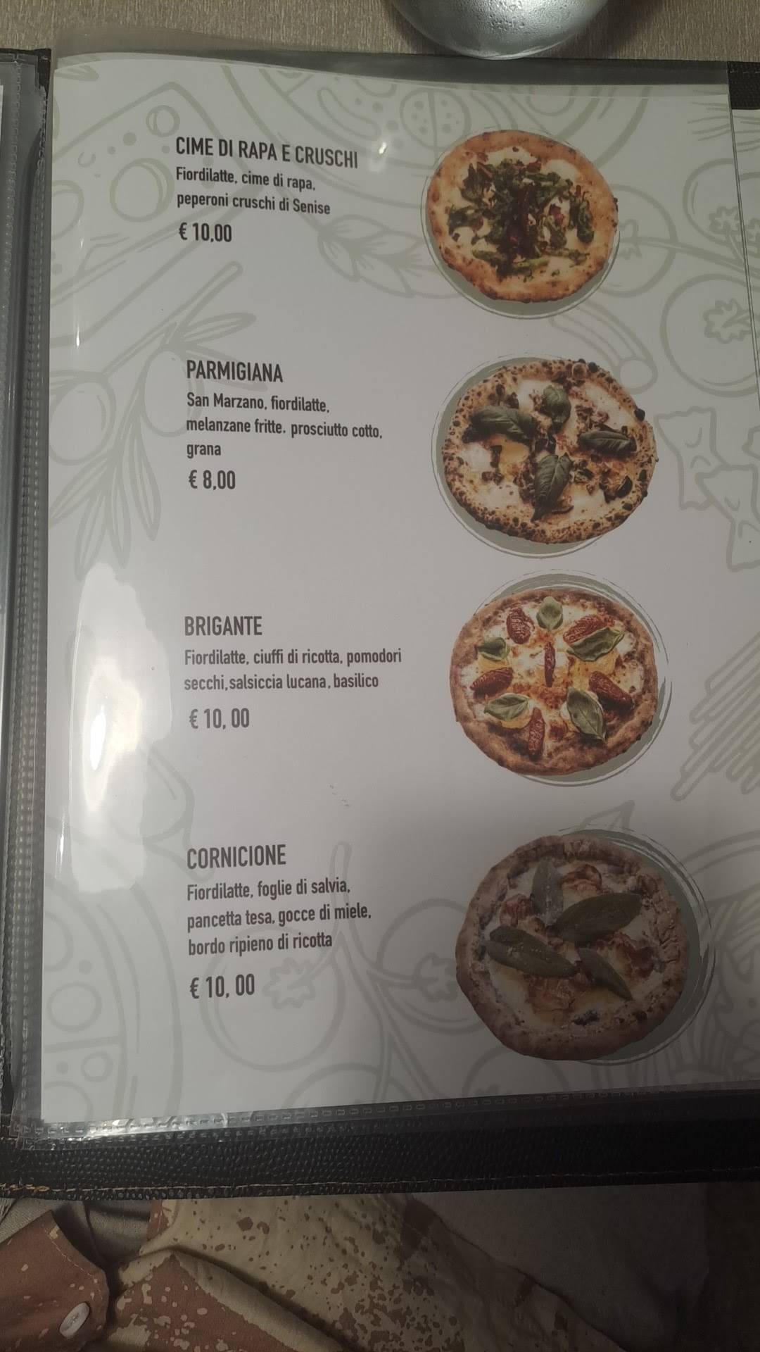 Menu di Romeo 