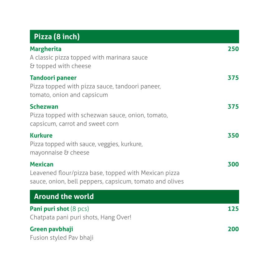 Pukhraj Restaurant menu