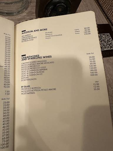 Menu de Rebuke Lounge