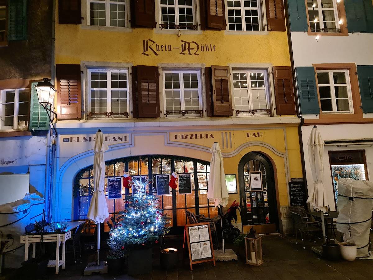 Menu di Restaurant Rhein-Mühle 