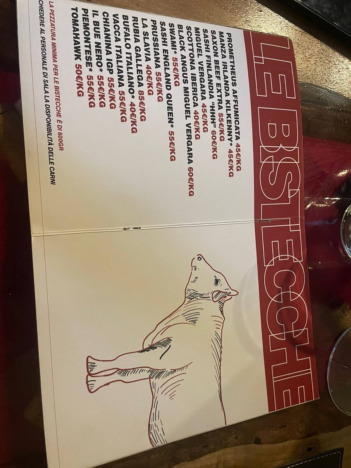 Menu di Antica Tradizione Norcineria 