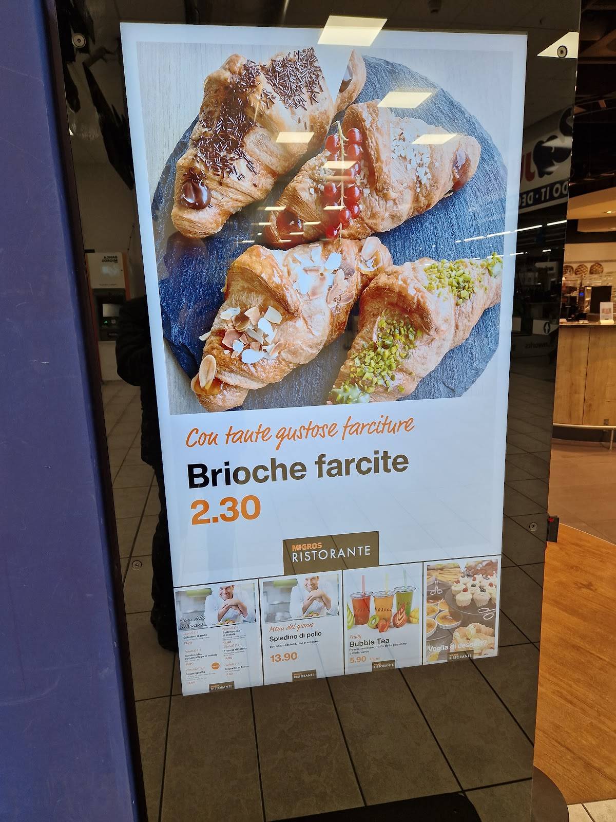 Menu di Migros Ristorante - Grancia - Ristorante 