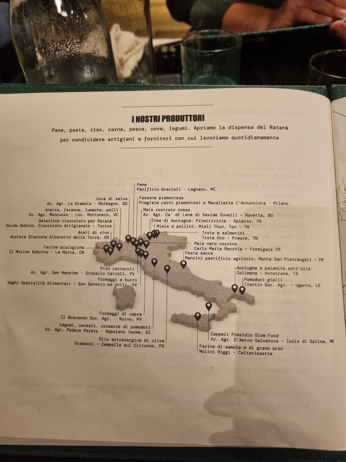 Menu di Ratanà 