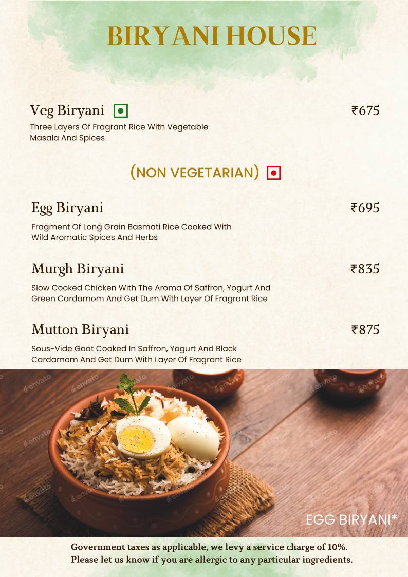 Roesia Gurugram menu