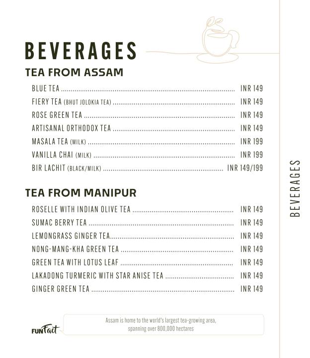 SINGJU,Juhu Tara Road menu