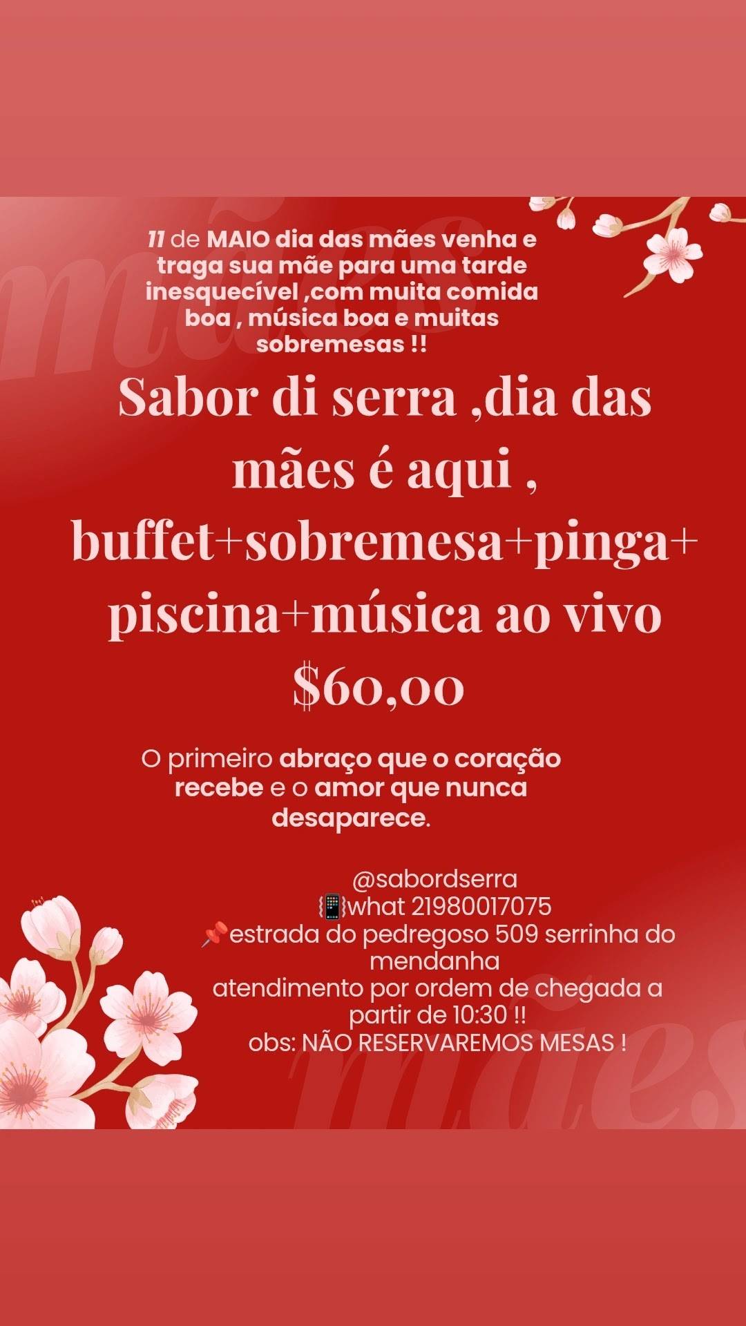 Sabor di serra comida mineira & picanha na pedra cardápio