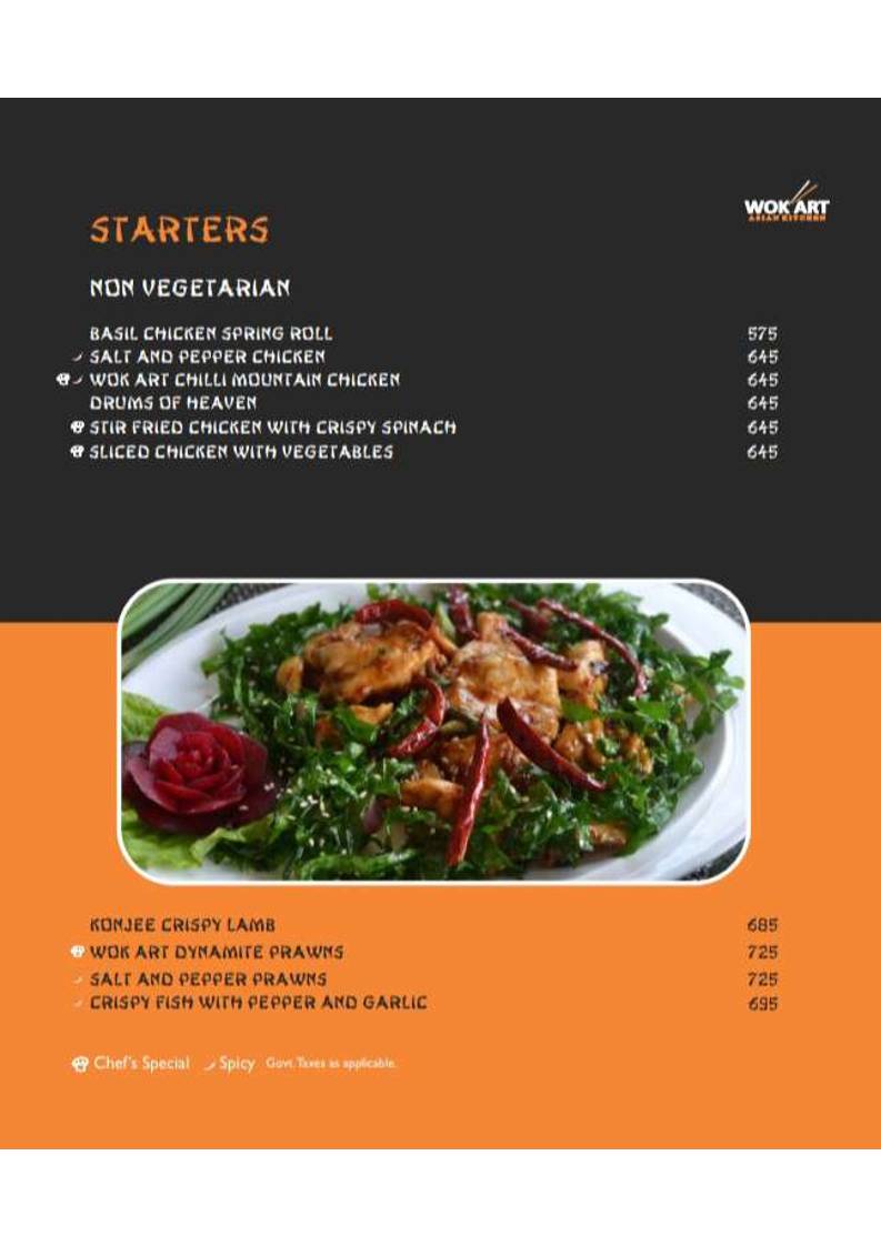 Samarkand Restaurant & Bar menu