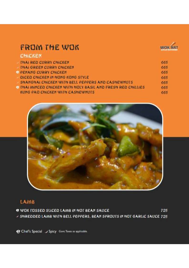 Samarkand Restaurant & Bar menu