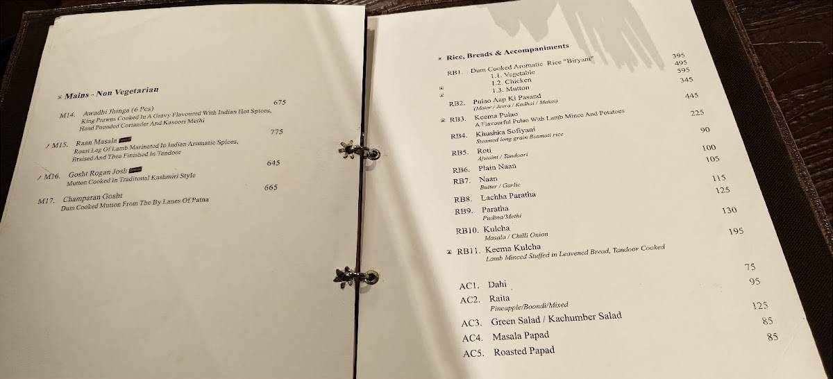 Sigree Restaurant - Nexus Esplanade Mall, Bhubaneshwar menu