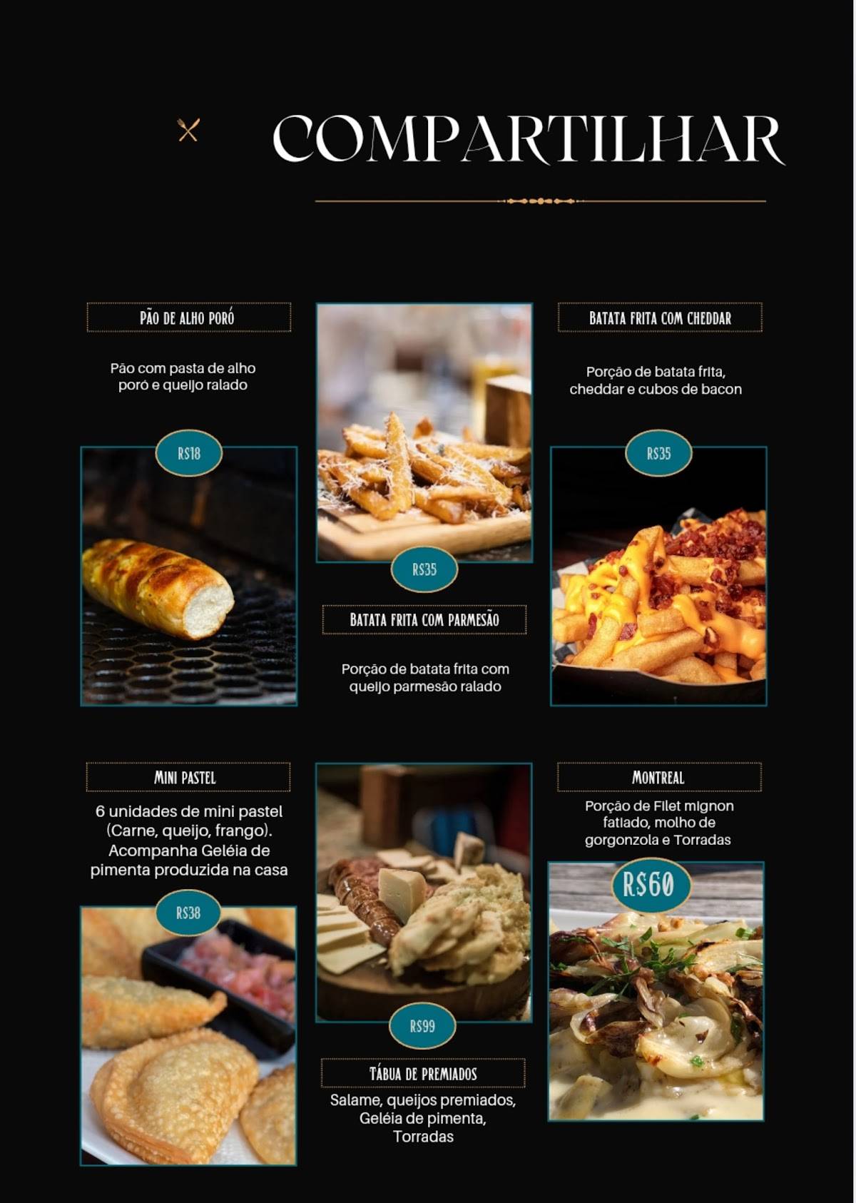 Swiss Gourmet - Brasília cardápio