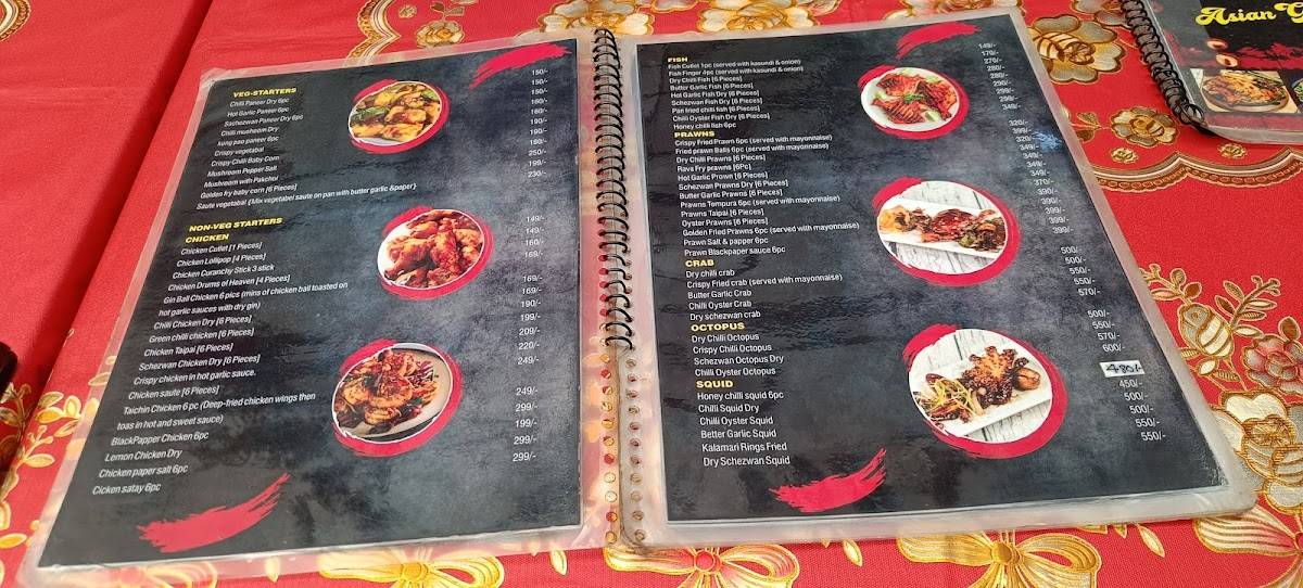 T&T Kitchens menu