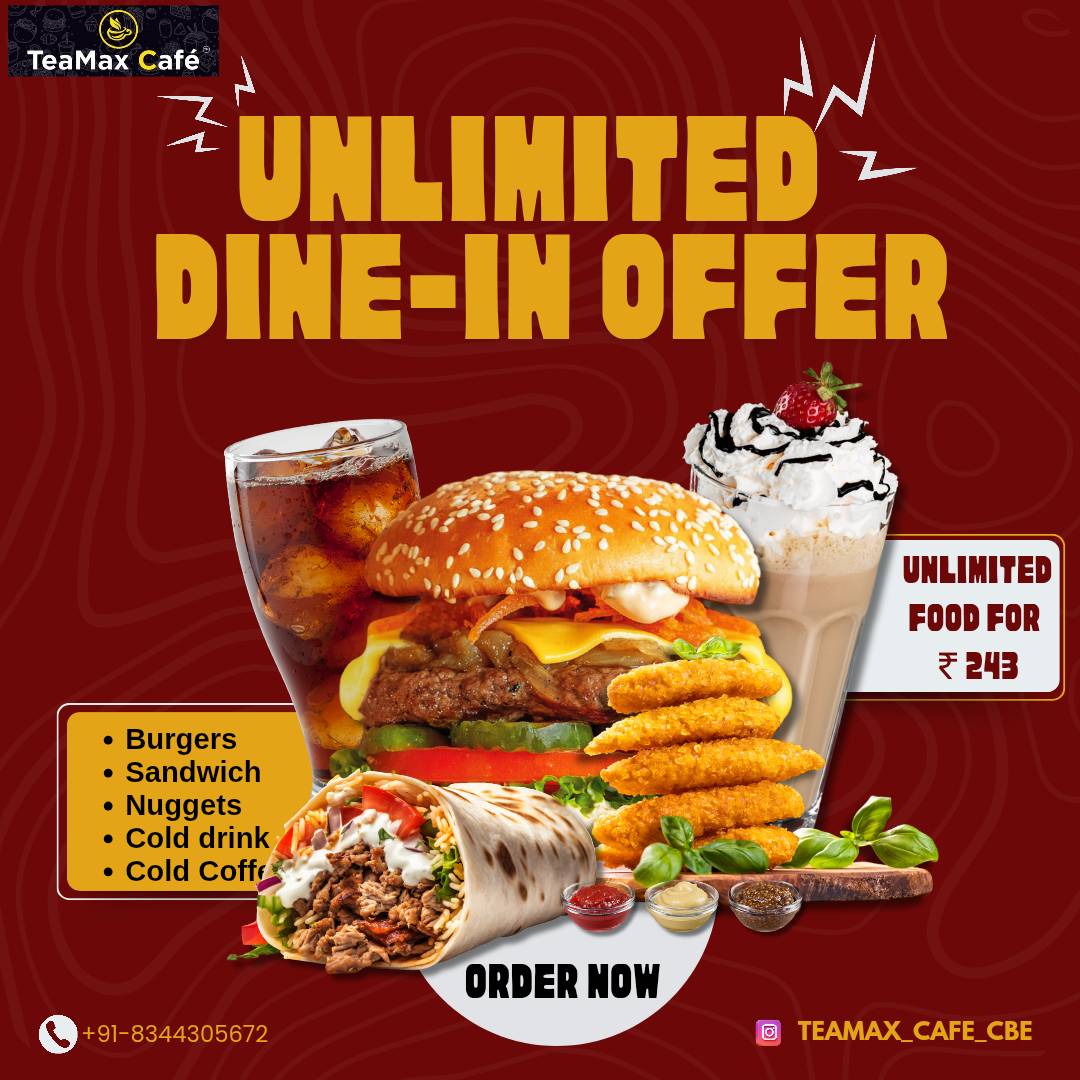 TEA MAX CAFE PERUR menu