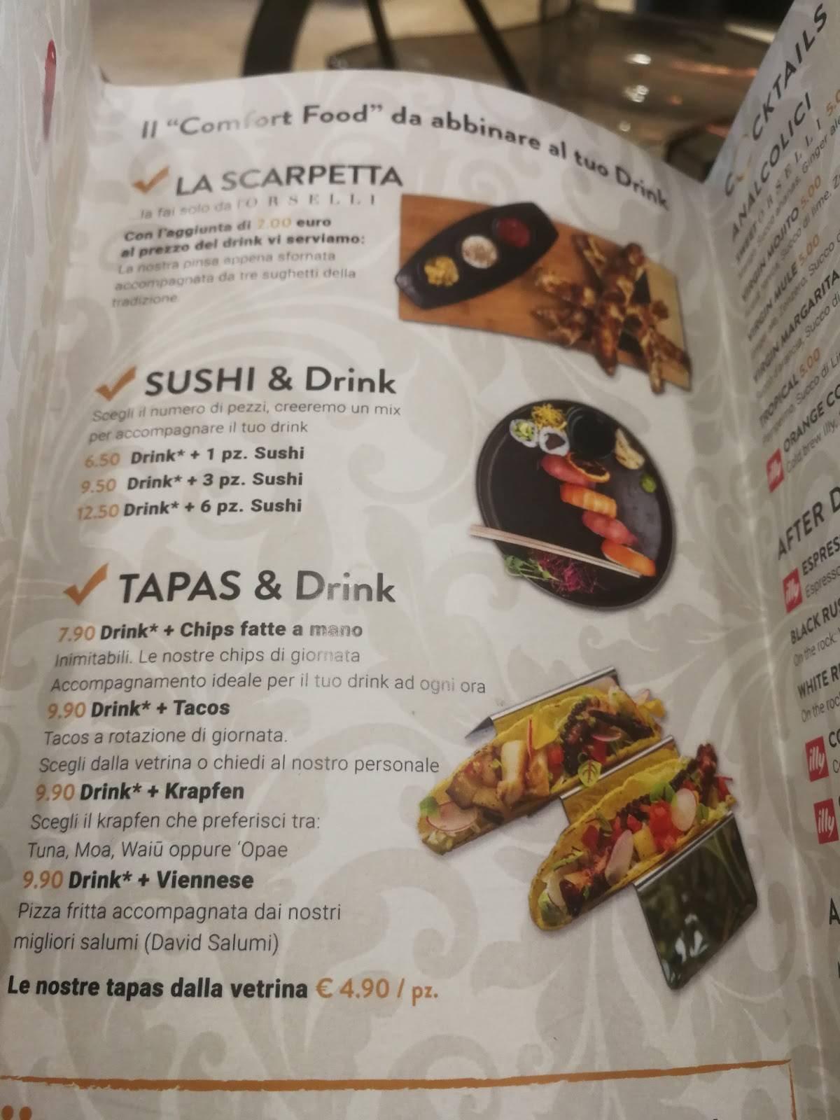 Menu di L'Orselli 