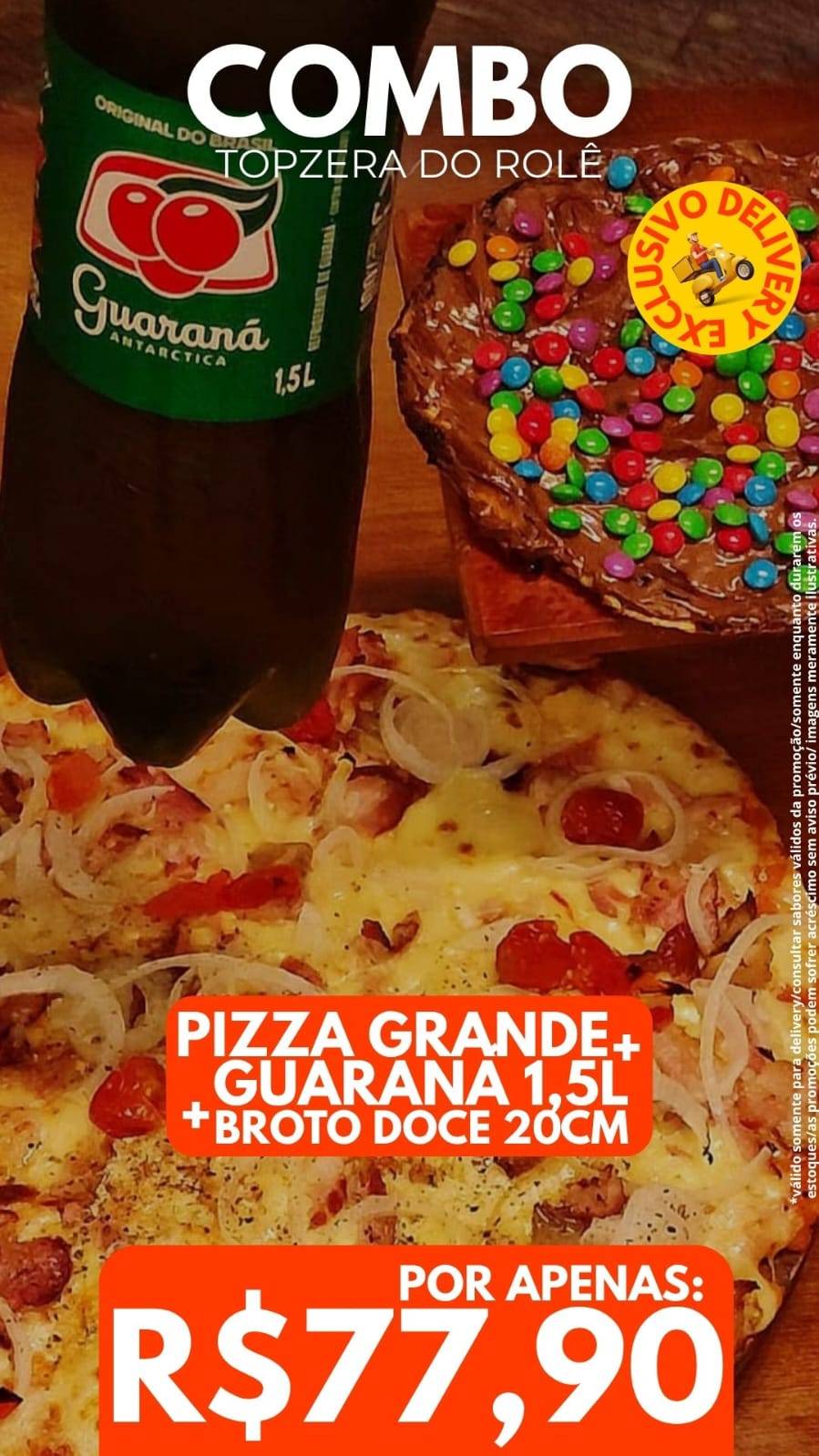 Tio Pizzas cardápio