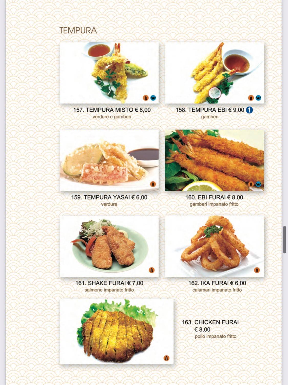 Menu di Tokyo Sushi Restaurant 