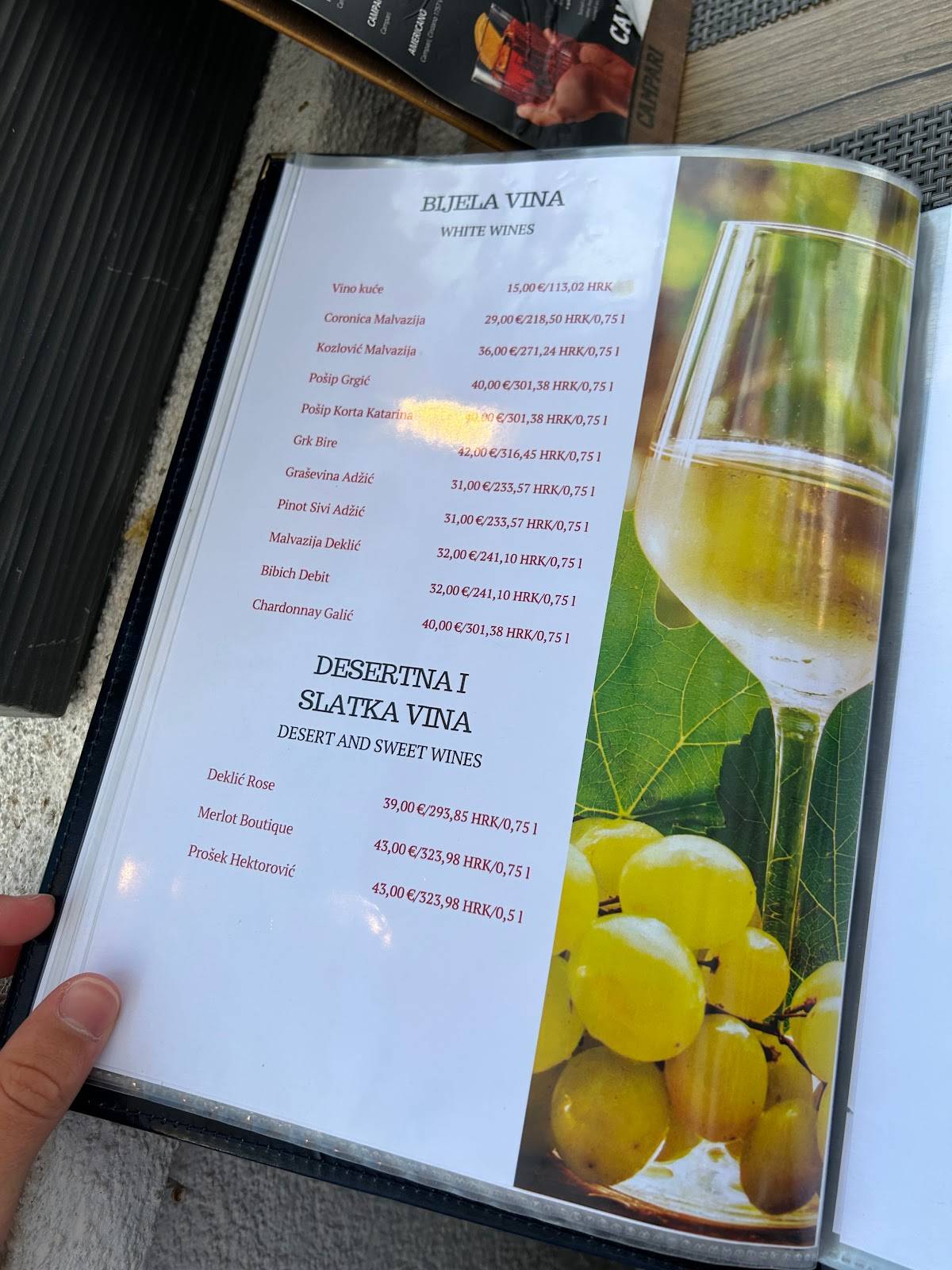 Menu di Trabakul 