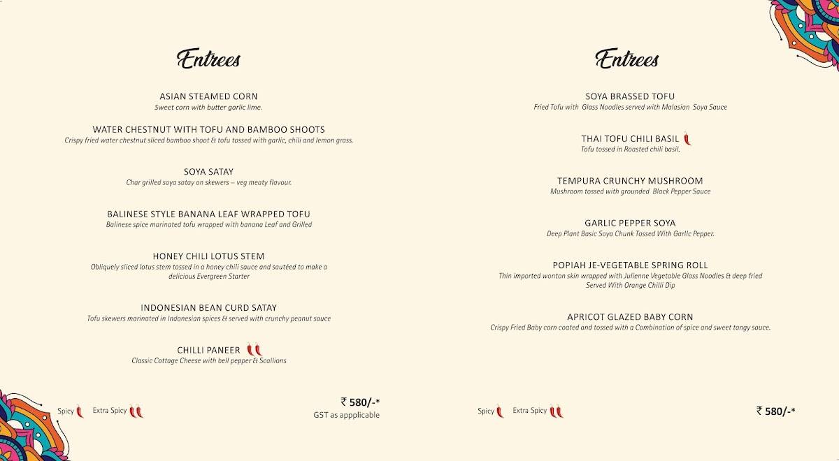 Tuk Tuk Thai – 100% Pure Veg Pan Asian Fine Dine Restaurant, Koramangala. Thai Food Best Sushi, Bao, Pad Thai, Dim sum menu