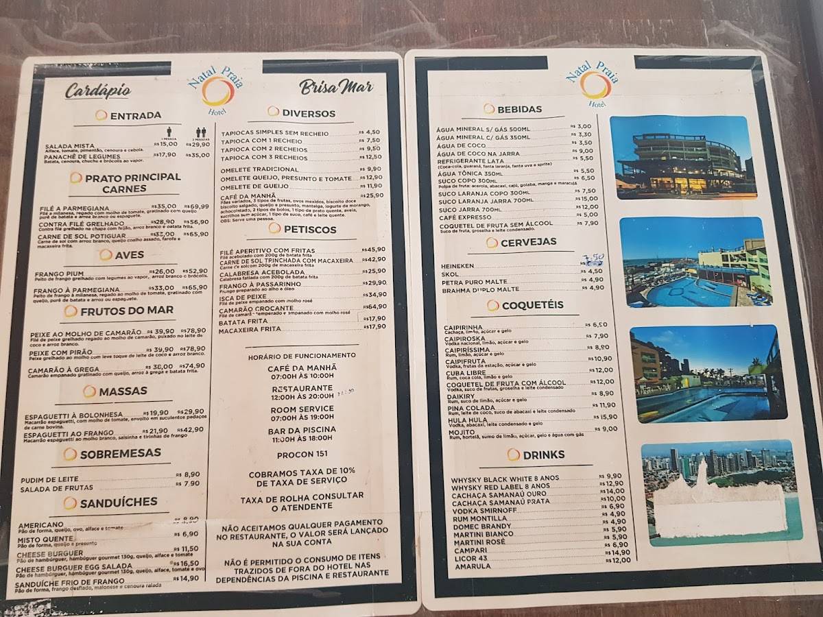 Restaurante Baguete cardápio